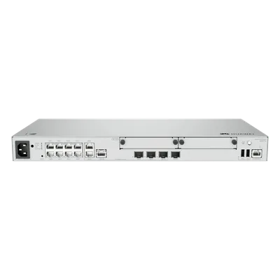 Router Empresarial / 1×SFP+ & 8×GE LAN / 1×SFP+ & 2×GE WAN / 1,200 Usuarios / 128 APs / 1,000 Túneles IPsec / 3 Gbps