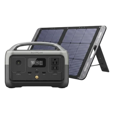 Kit de Energía Portátil / 256 Wh LFP / Inversor 300 W / Panel Solar 100 W / USB-C 60 W / IP67 / Wi-Fi