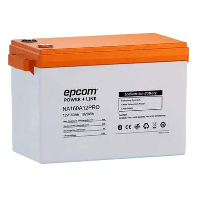 Batería Iones Sodio / 12 V 160 Ah / 1920 Wh / 8000 Ciclos / IP65 / Paralelo hasta 16