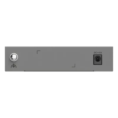 Switch Capa 2 Gestionado en la Nube / 5 Puertos Gigabit / Switching 10 Gbps / Forwarding 7.44 Mpps / Diseño sin Ventilador / Protección 6 kV / Modo CCTV de un Clic / 32 VLANs / Gabinete Metálico / Rui