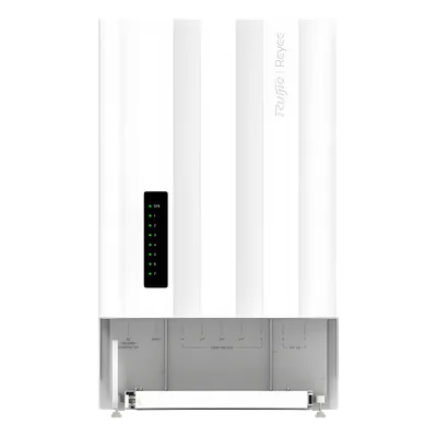 Switch PoE para Exteriores / 7 Puertos Gigabit / 5 RJ45 + 2 SFP / PoE+ 60W / ERPS / IP65 / -30°C a 65°C / Gestión Cloud / Capa 2 / Fanless
