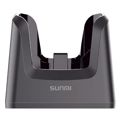 Base de Carga Individual / 2 Pines / Compatible con Funda Protectora / Puerto USB-C 10W / ABS / 460 x 130 x 112.2 mm