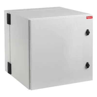 Gabinete Industrial ProTek de Doble Bisagra / Puerta Sólida / NEMA Tipo 4/12 / 12 UR / 612 x 600 x 915 mm (24.09 x 23.62 x 36.02 in) / Acero con Acabado en Polvo / RAL 7035 Gris Claro