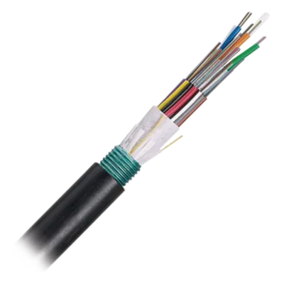 Cable de Fibra Óptica / 6 Hilos / Monomodo OS2 / Planta Externa / Armado / Bloqueo de Agua en Seco / 250 µm