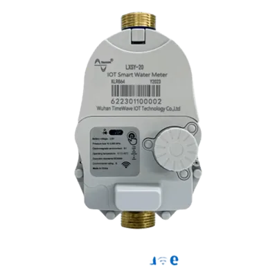 Medidor de Agua Mecánico LoRaWAN IoT de 2 Pulgadas / Smart Metering y Telemetría para BMS / Válvula de Corte de Flujo / Batería Litio de Larga Duración / Comunicación Inalámbrica / Monitoreo Remoto