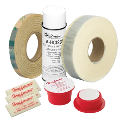 Rollo de Cinta Inhibidora de Corrosión / 240 pies cúbicos (6.8 m³) / 6 mm x 51 mm x 6.1 m (0.25 in x 2 in x 20 ft) / Protección por Fase Vapor / Respaldo Adhesivo / Empaque Individual