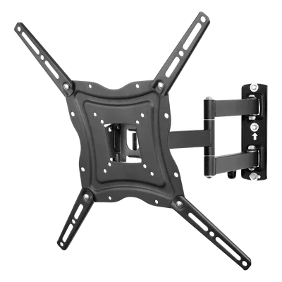 Soporte de Pared para pantallas con Movimiento Completo e Inclinacion / Tamaño de pantalla desde 32-60 pulg / Compatible VESA 75x75 hasta 400x400 / Capacidad de Carga 30 kg / Acabado Resistente a Rasg