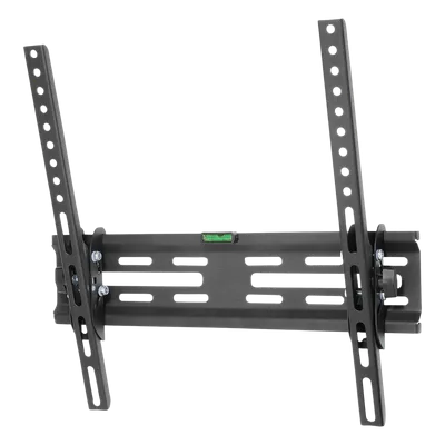 Soporte de Pared con Inclinación para pantallas de 32-55 pulg / VESA 100x100 hasta 400x400 / Capacidad de Carga 34 kg / Acabado Resistente a Rasguño