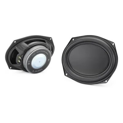 JL Audio® / Car Audio / Altavoces 6 x 9 pulgadas / Potencia RMS 100 W / Cono de Polipropileno Mineral / Respuesta 36 Hz-20 kHz / Impedancia 4 ohm / Conectores Espada