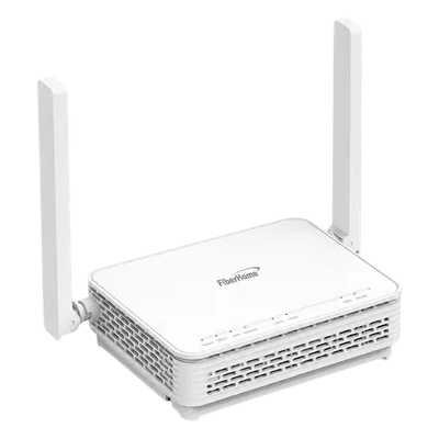 ONT GPON WiFi 6 / 2 Puertos Gigabit / Dual Band 2.4/5 GHz / MIMO 2x2 / 2 Antenas 5 dBi / SC/UPC / Clase B+