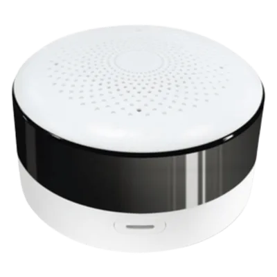 Controlador IR Universal / Zigbee 3.0 / Alcance 10-15 m (32.8-49.2 ft) / Sensor Temp-Hum / Aprendizaje IR / 80x48 mm
