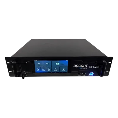 Controlador Central Multimedia / Chasis Rack 2U / Android Embebido / 4 Salidas DMX512 / 2048 Canales / 4 Puertos Gigabit / Pantalla Táctil 7" / 4K UHD / Wi-Fi Integrado