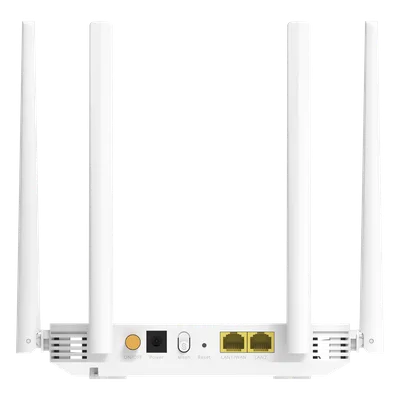 Router ONU GPON/EPON / Wi-Fi 5 1200 Mbps / 84 Clientes / 2 Puertos Gigabit LAN/WAN / 4 Antenas Externas / Mesh