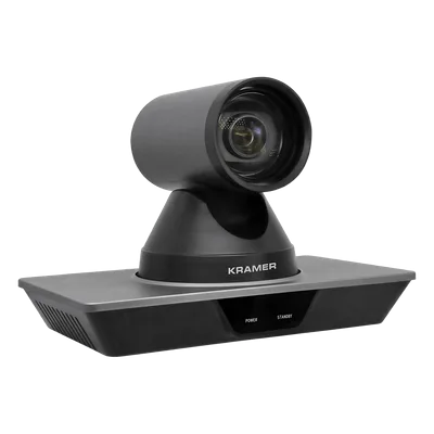 Cámara PTZ 4K Ultra-HD | Sensor CMOS 1/2.5" 8.51 MP | Resolución 4K@60fps | Zoom Óptico 12x + Digital 16x | Ángulo de Visión Horizontal 71° | Pan ±170° | Tilt ±30° | Salidas HDMI 1.4, 3G-SD