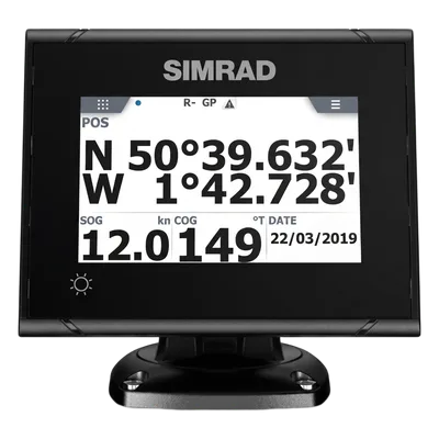 Pantalla Náutica Multifunción / GPS + GLONASS / Integración AIS / NMEA 2000 + Ethernet / Páginas de Datos Configurables / Entradas Analógicas y Seriales