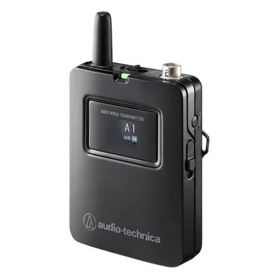 Transmisor Body-Pack Inalámbrico Digital | 2.4 GHz | 24-bit 48 kHz | Conector 4 Pines Locking | Pantalla OLED | Encriptación AES128