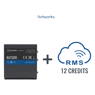 Router Celular Industrial / 4G LTE Cat 4 / 150 Mbps / Wi-Fi 2.4 GHz / -40°C a 75°C / Gestión RMS 1 Año