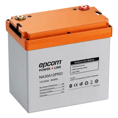 Batería de Iones de Sodio Ciclo Profundo / 12 Vcc 30 Ah / 360 Wh / 4000 Ciclos / Bluetooth / IP65