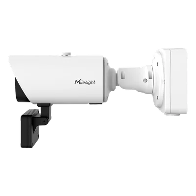 Cámara LPR 4MP / Sensor CMOS 1/1.8" / Zoom Óptico 4X 8-32mm / IR 50 mts (164 ft) / ANPR hasta 40 mts / Cobertura 2 carriles / IP67 IK10 / PoE+ / H.265