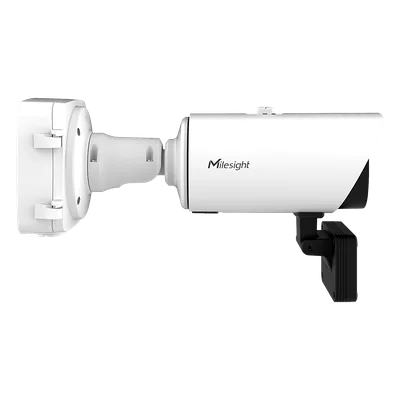 Cámara LPR 4MP / Sensor CMOS 1/1.8" / Zoom Óptico 4X 8-32mm / IR 50 mts (164 ft) / ANPR hasta 40 mts / Cobertura 2 carriles / IP67 IK10 / PoE+ / H.265