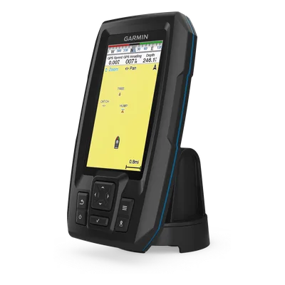 Ecosonda GPS / Pantalla 4.3 in / CHIRP + ClearVu 800 kHz / QuickDraw Contours / 7 Paletas Vivid / IPX7 / 0.3 kg