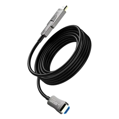 Cable HDMI Óptico Activo / 4K@60Hz 4:4:4 / 18 Gbps / 20 m (65.6 ft) / HDMI 2.0b / HDCP 2.2 / HDR / ARC / Conector RX Desmontable