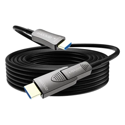 Cable HDMI Óptico Activo / 4K@60Hz 4:4:4 / 18 Gbps / 20 m (65.6 ft) / HDMI 2.0b / HDCP 2.2 / HDR / ARC / Conector RX Desmontable