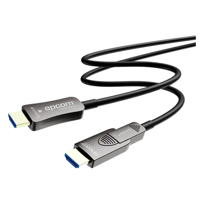 Cable HDMI Óptico Activo / 4K@60Hz 4:4:4 / 18 Gbps / 20 m (65.6 ft) / HDMI 2.0b / HDCP 2.2 / HDR / ARC / Conector RX Desmontable