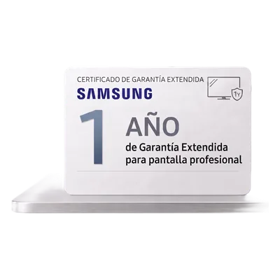 Extension de garantia 1 año adicional para pantallas profesionales modelo BE65F
