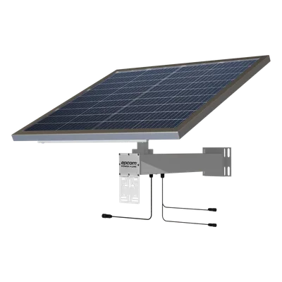 Sistema de Alimentación Solar Autónomo / Panel 120W / Batería LiFePO₄ 60Ah (768Wh) / Salida DC 12V 3A / IP65 / RS-485 / -40°C a 85°C