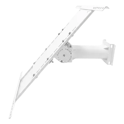 Soporte Ajustable para Panel Solar / Acero Galvanizado Q235 / 300 W / Ángulo 15°-90° / Diseño Telescópico 560-800 mm (22.0-31.5 in) / Montaje en Poste Ø140 mm / Resistencia a la Corrosión ≥200 Horas /