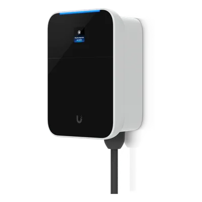 Estación de Carga EV UniFi Connect Lite / 11 kW Nivel 2 / Conector SAE J1772 / Intemperie Type 3R / Cable 7 m / Control de Acceso NFC / Gestión UniFi Connect