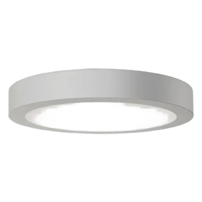 Luminaria LED Redonda de 6" / Montaje Superficial / 3 Temperaturas Seleccionables 3000K-4000K-5000K / 90 CRI / 120 V / Áreas Húmedas / Certificada T24 JA8-2019