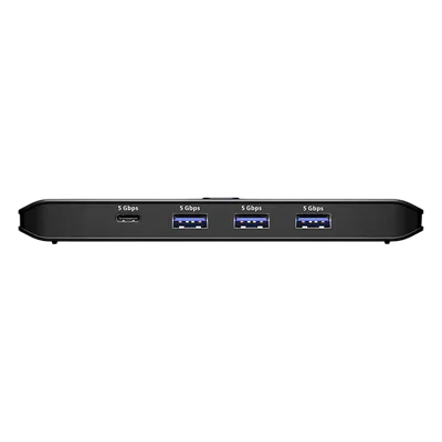 Switch Compartido USB / USB 3.2 Gen 1 / 5 Gbps / 2 Hosts A+C / 4 Periféricos / InstaSync