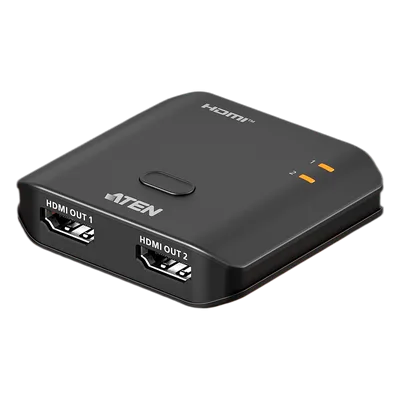 Splitter HDMI 2 Puertos / 8K @ 60Hz / 4K @ 120Hz / 48 Gbps / HDR10+ / VRR / ALLM / HDCP 2.3 / Audio LPCM 7.1
