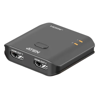 Splitter HDMI 2 Puertos / 8K @ 60Hz / 4K @ 120Hz / 48 Gbps / HDR10+ / VRR / ALLM / HDCP 2.3 / Audio LPCM 7.1