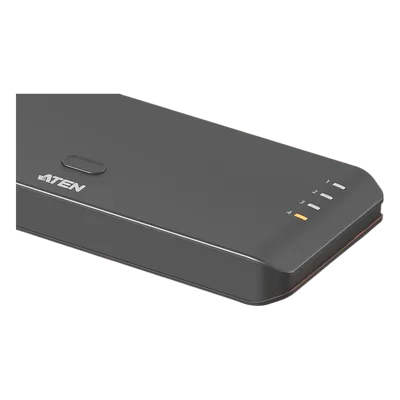 Switch HDMI / 4 Entradas / True 4K@60Hz 4:4:4 / HDR10+ / 18 Gbps / Audio LPCM 7.1 / Control IR