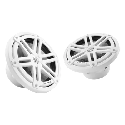 Bocina Náutica / 7.7 Pulgadas / Rejilla Deportiva Blanca / Marinizada UV / Uso Marino Extremo