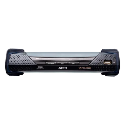 Receptor KVM over IP 2K DVI-D Dual-Link | Dual SFP | PoE | Resolución hasta 2560 x 2048 | Transmisión sin pérdidas | Alimentación redundante | Gestión Centralizada CCKM