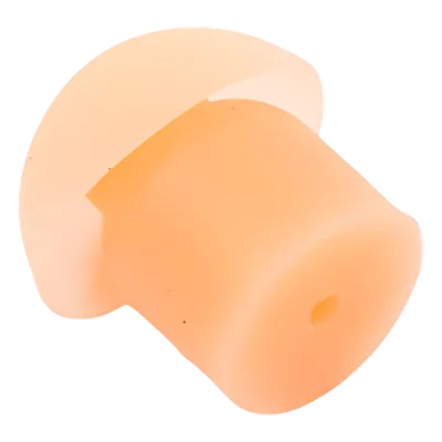 Tapón de Plástico para Micrófono / Paquete 10 Unidades / Doble Sellado Opcional / Versión Transparente / Atenuación de Ruido