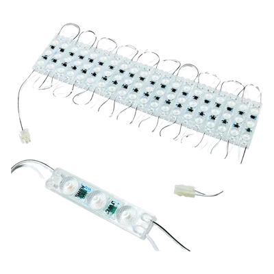 Cadena de Módulos LED / 20 Unidades en Serie / 4 500 Lúmenes / 50W / IP65 / 2 700 K / 110V / Montaje Adhesivo