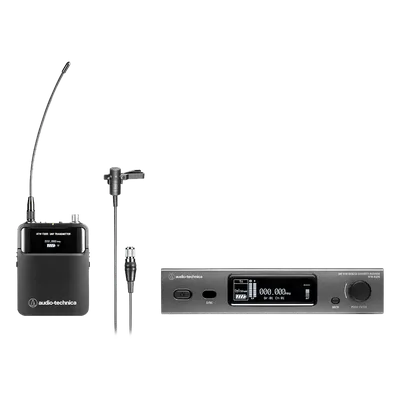 Sistema Inalámbrico / Banda DE2 470-529 MHz / 40 Canales Simultáneos / Alcance 100 m (328 ft) / True Diversity / Body-Pack con Lavalier Cardioide