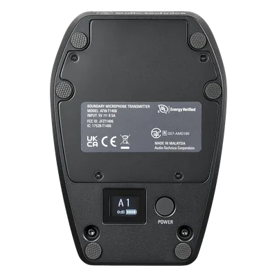 Micrófono Inalámbrico de Superficie / 2.4 GHz / AES128 / 24-bit 48 kHz / Cardioide / USB-C / OLED / Li-Ion 12h