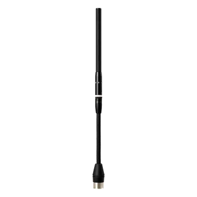 Micrófono de condensador / Cuello de ganso / Cardioide / 32 cm (12.60") / Anillo LED / XLR 3 pines / Blindaje RFI