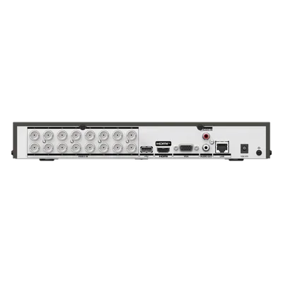 DVR Híbrido 16 Canales / 8 Megapixel (4K) / Audio Bidireccional / AcuSense Lite / H.265+ / 1 Bahía HDD