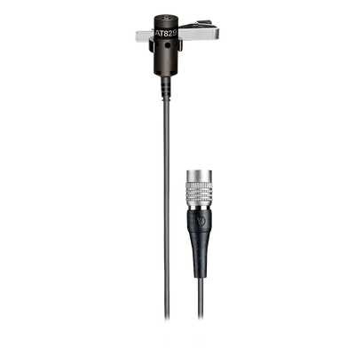 Micrófono Lavalier Inalámbrico / Condensador Cardioide / 1.4 m (4.6 ft) / Patrón Polar 120° / Conector 4 Pines Lock / 2.4 g / 24 mm x 10.5 mm
