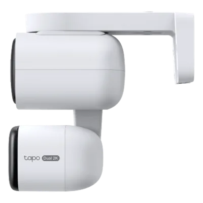 Cámara IP Dual PTZ / Dual Lente 2K+2K / 3 Megapixel cada lente / Seguimiento Sincronizado / Visión Nocturna a Color / IP65 / Audio Bidireccional