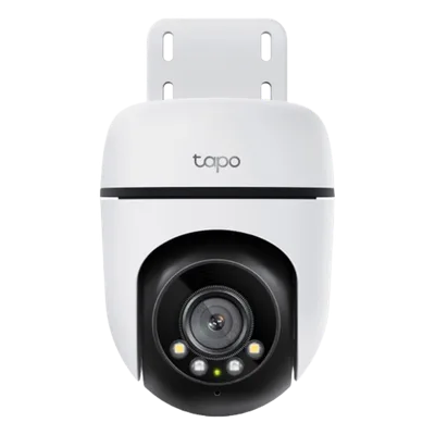Cámara PTZ IP / 2K 3 Megapixel / 360° Panorámica Horizontal / 130° Vertical / Visión Nocturna Color / IR 29.9 m (98 ft) / Wi-Fi 2.4 GHz / IP65