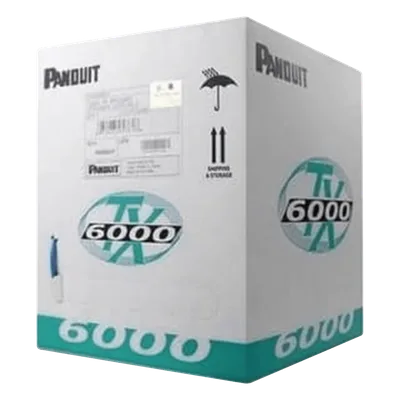 Cable UTP / Cat 6A Mejorado / 305 m (1000 ft) / 23 AWG / CMR Riser / 4 Pares / Cobre Sólido