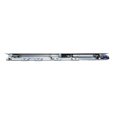 Operador Automático para Puertas Corredizas / Motor DC sin Escobillas / Carga 2 × 120 kg / Velocidad 10 a 42 cm/s / Sincronizable / Batería de Respaldo Opcional